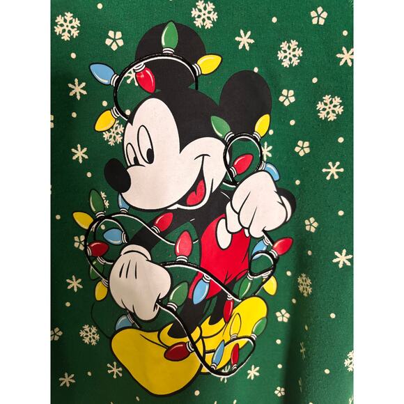 Disney Mickey Mouse Christmas Hoodie - Picture 2 of 5
